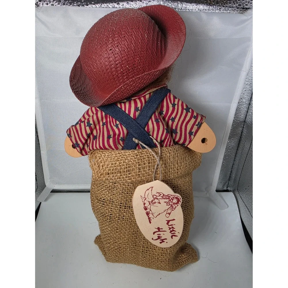 Lizzie High Jack Valentine Doll 1498 Handcrafted Americana Folk Art 2000 USA